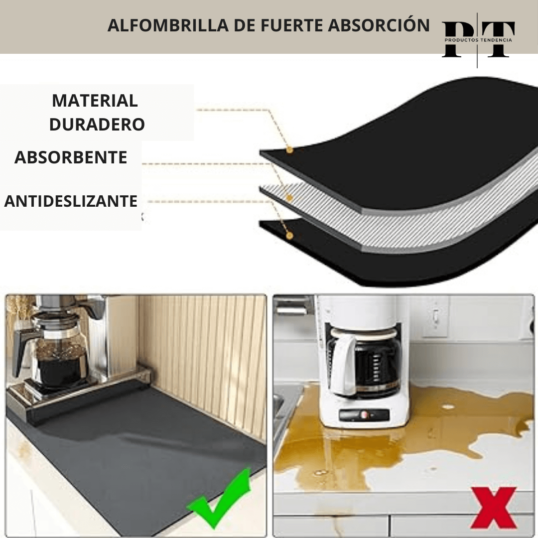 NUEVA ALFOMBRILLA SUPER ABSORBENTE ®   (-50%)